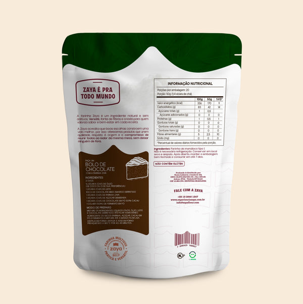 Farinha de Mandioca Zaya 1KG