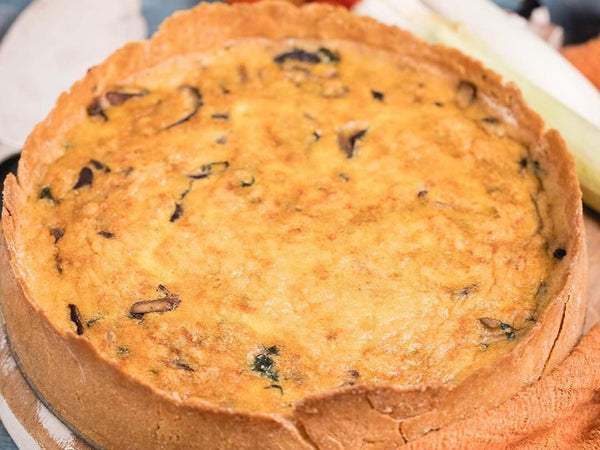 Quiche de Cogumelos