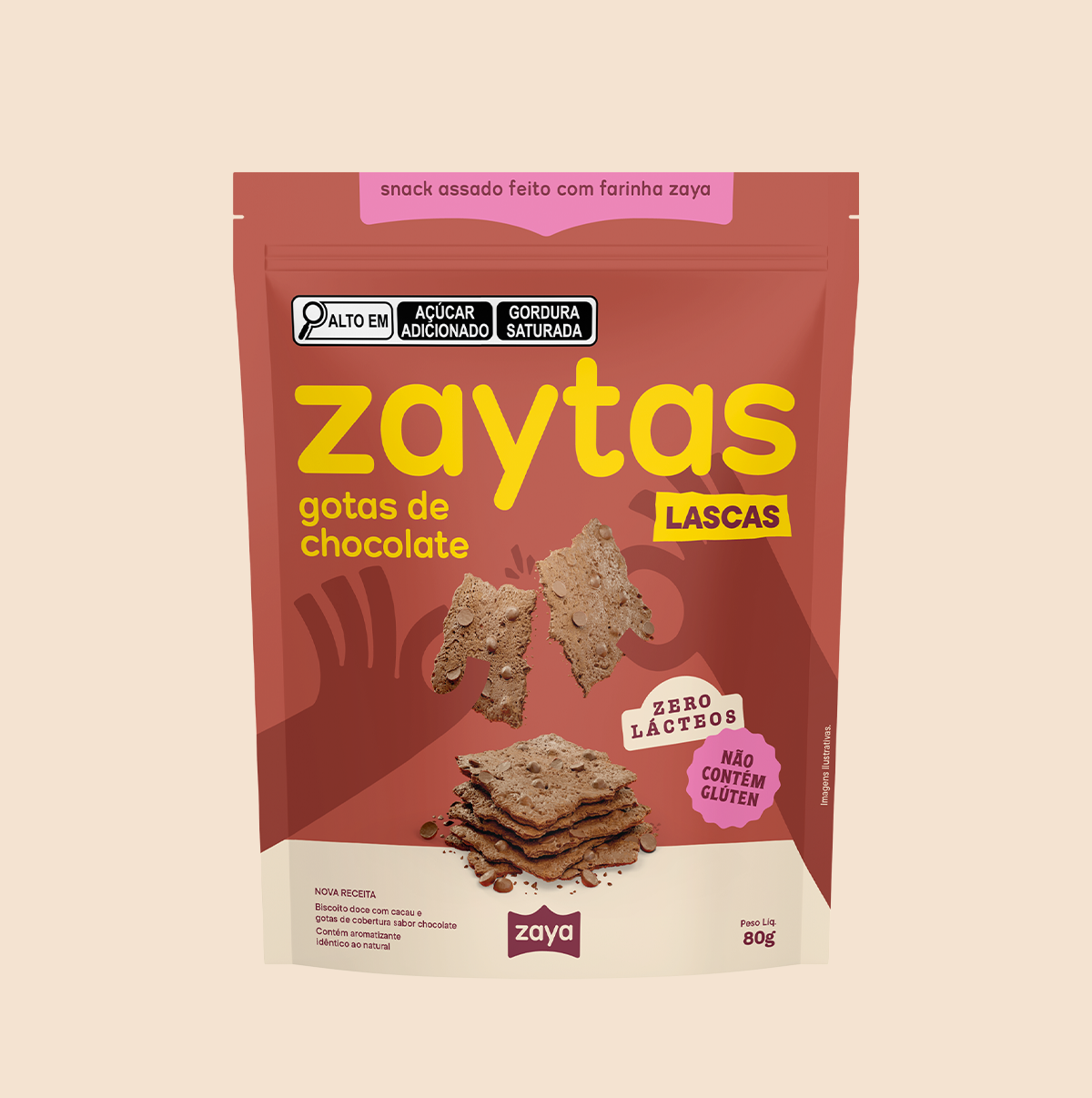 Zaytas Lascas Chocolate 80g