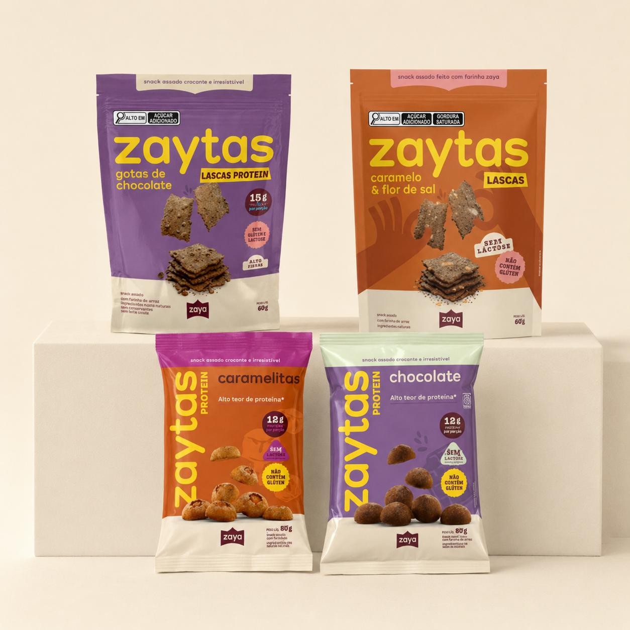 Kit TPM - 4 snacks doces