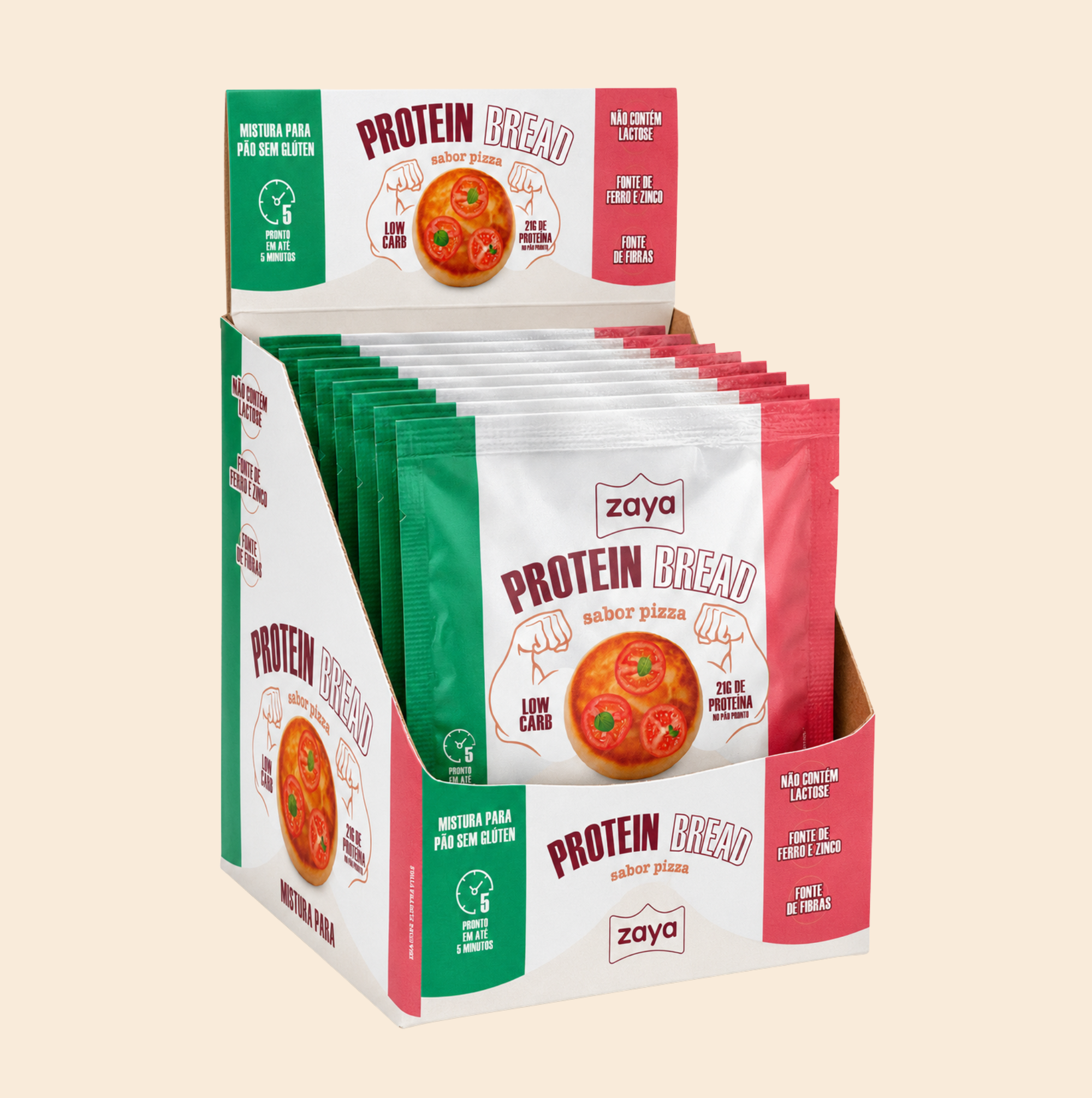 Kit Protein Bread Pizza 10 un
