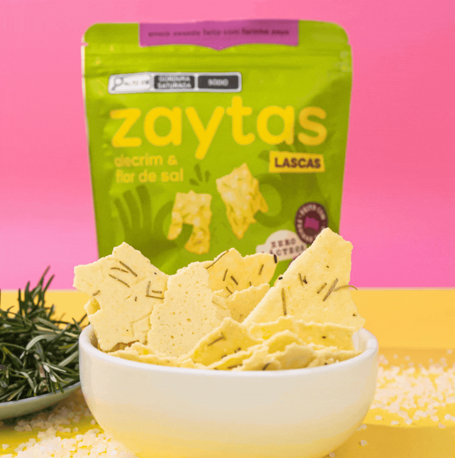 Zaytas Lascas Alecrim & Flor de Sal 80g