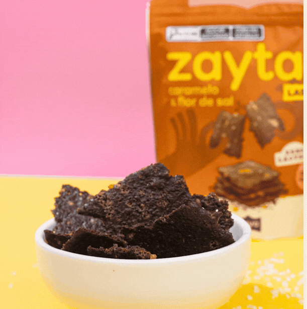 Zaytas Lascas Caramelo & Flor de Sal 80g