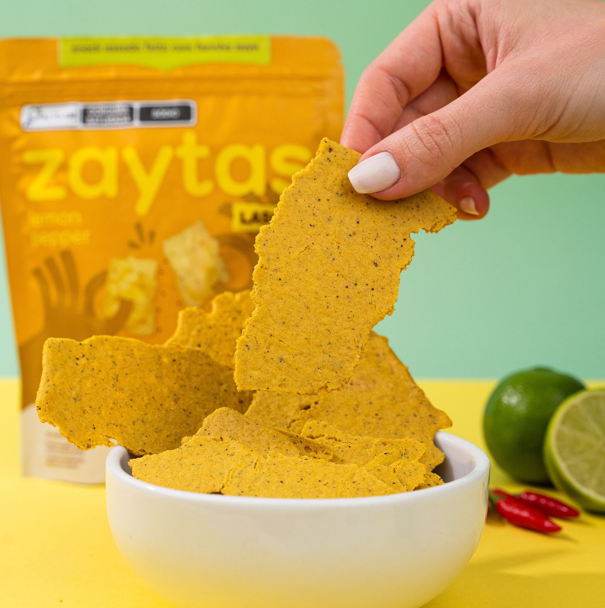 Zaytas Lascas Lemon Pepper 80g