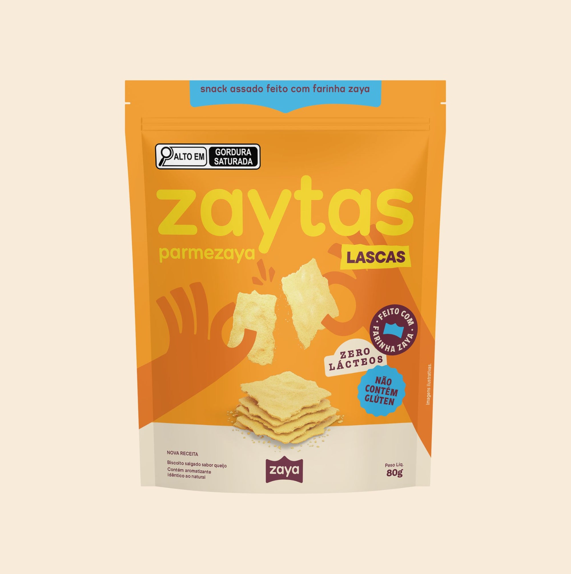 Zaytas Lascas Parmezaya 80g