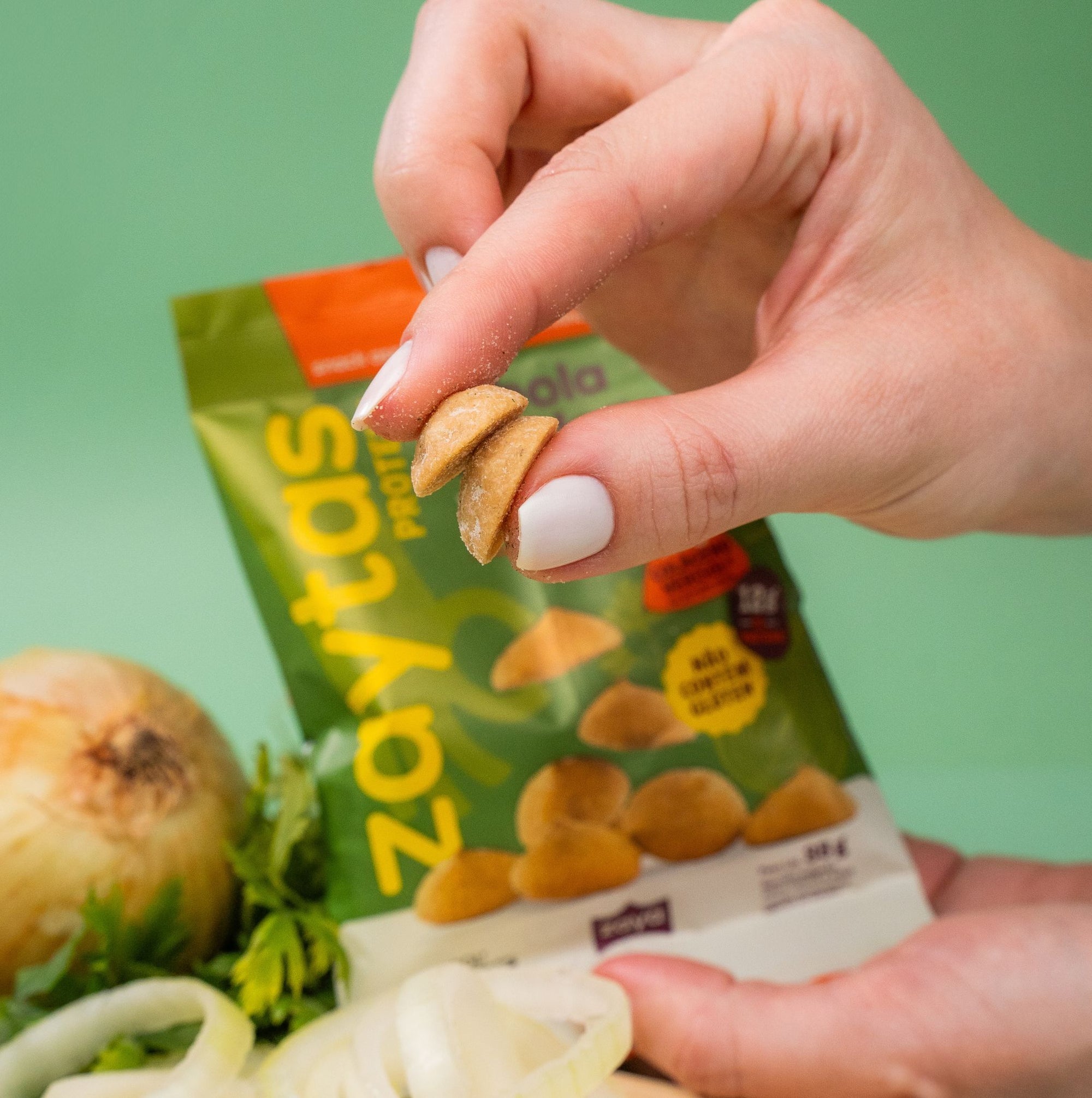 ZAYTAS PROTEIN CEBOLA E SALSA 35 G