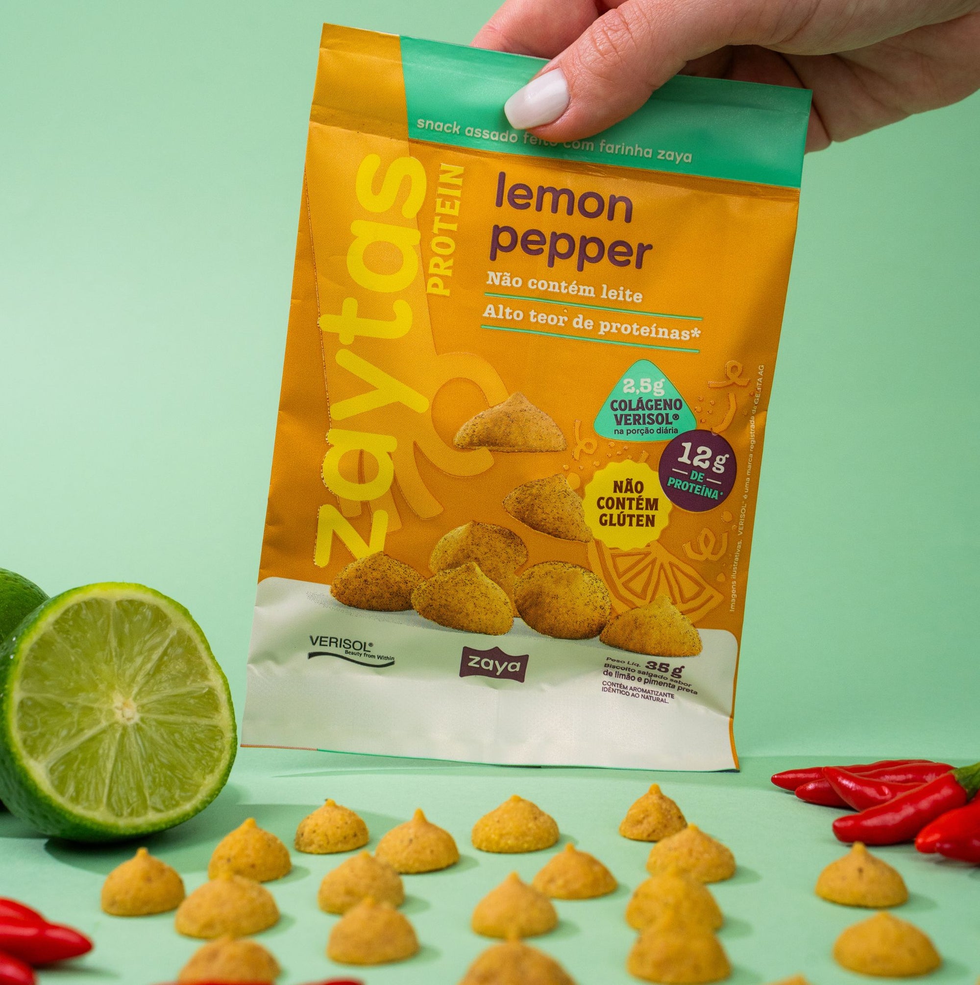 ZAYTAS PROTEIN LEMON PEPPER 35 G