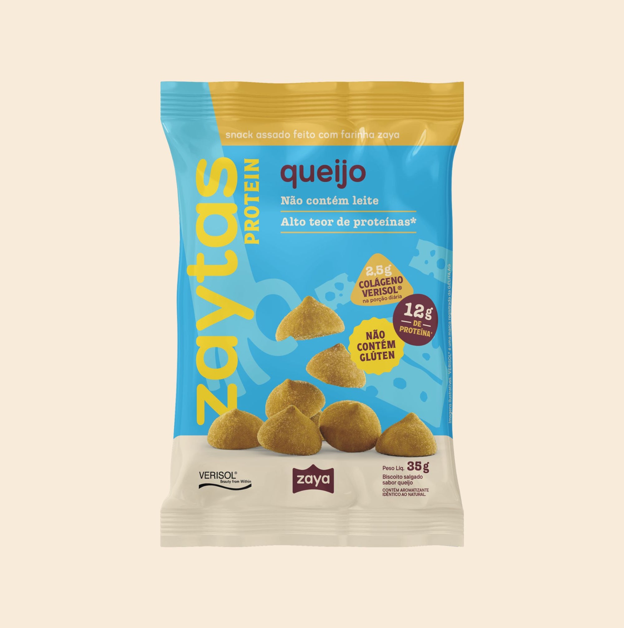 ZAYTAS PROTEIN QUEIJO 35 G