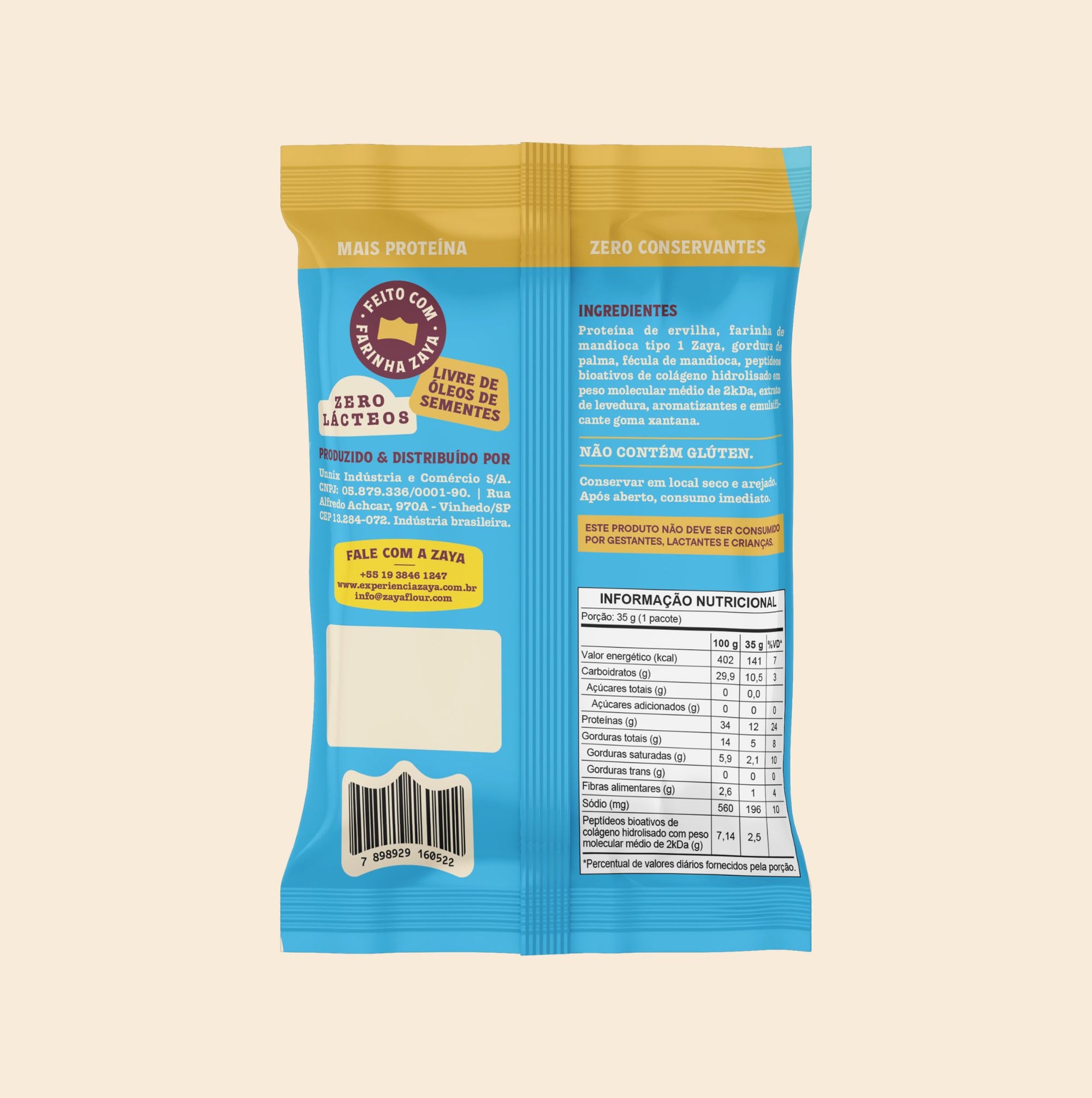 ZAYTAS PROTEIN QUEIJO 35 G